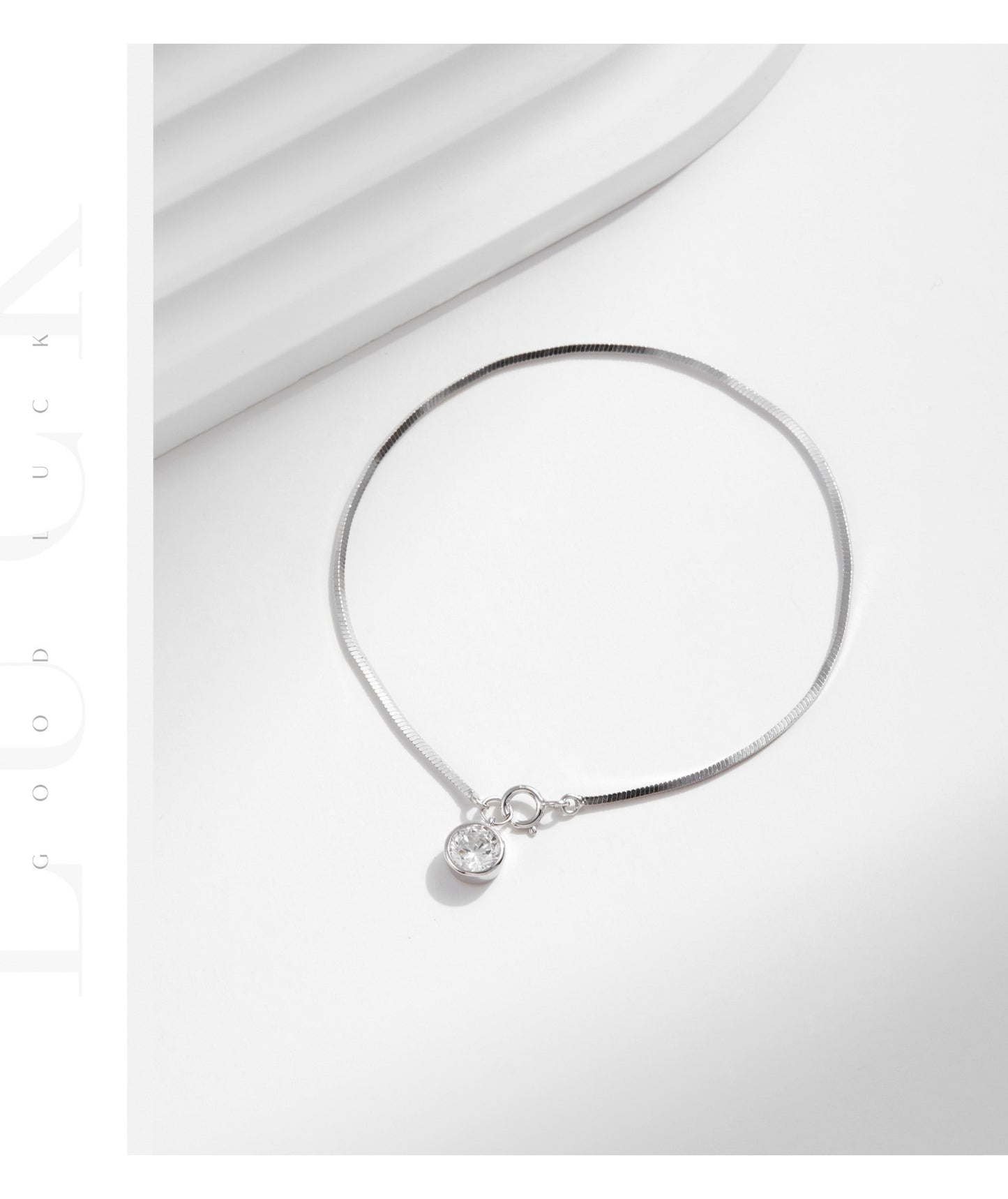 S925 Sterling Silver Blade Snake Bone Bracelet New European And American Style