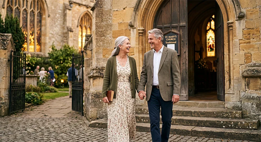 Christian couple reflecting God's unconditional love