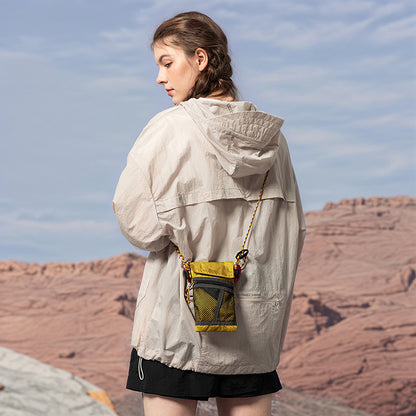 Ultra-Light Waterproof Hiking Bag - Folding Nylon Crossbody Phone Pouch