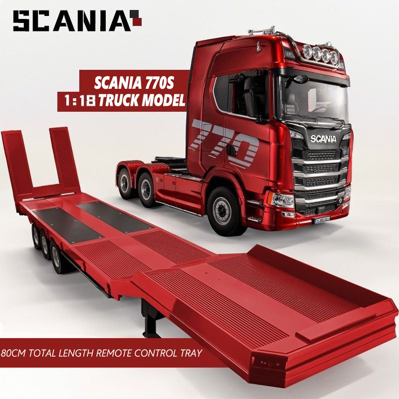 SCANIA RC Heavy-Duty Truck Tractor – 1/14 Scale High-End Remote Control Semi Truck Model for Kids & Collectors
