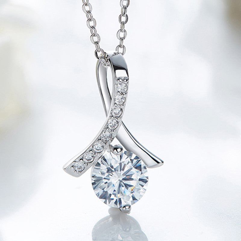 S925 Sterling Silver Necklace in American Fashion Style (Small Batch Handcrafted)