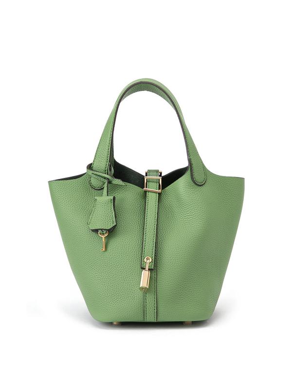 Women’s Fashionable Cowhide Handbag with Pouch – Versatile & Trendy for Daily Use