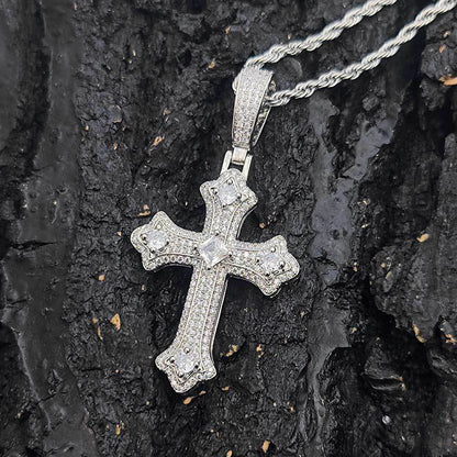 14K Gold Plated Cross Pendant Necklace – Faith Meets Luxury