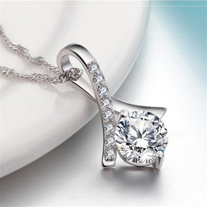 S925 Sterling Silver Necklace in American Fashion Style (Small Batch Handcrafted)