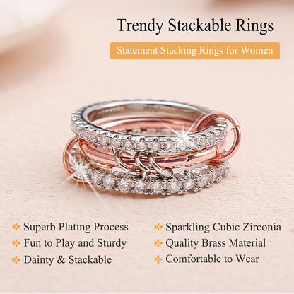 Copper Diamond Ring Ring Fashion