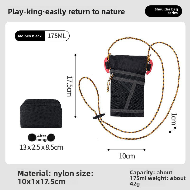 Ultra-Light Waterproof Hiking Bag - Folding Nylon Crossbody Phone Pouch